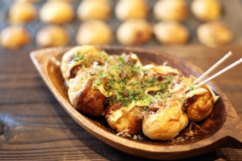 美味しそうなタコヤキ