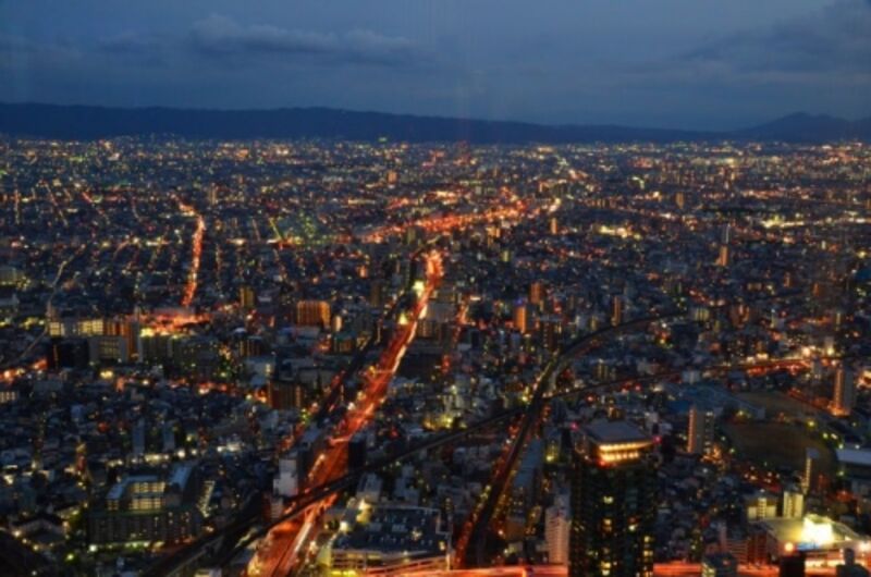 ハルカス300の夜景