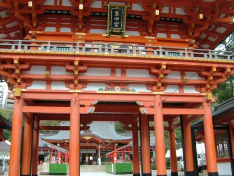 縁結びパワースポットの生田神社
