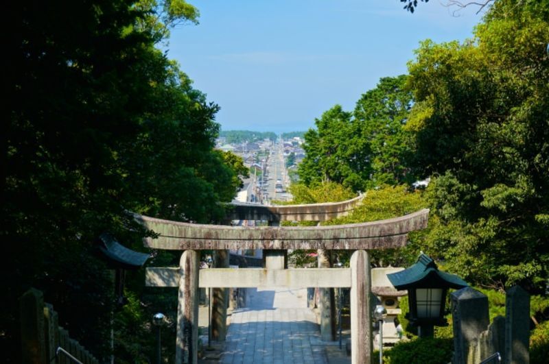 縁結びの神社、宮地嶽神社