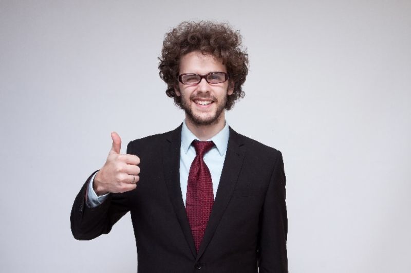 褒め上手な婚活パーティーに来ている男性