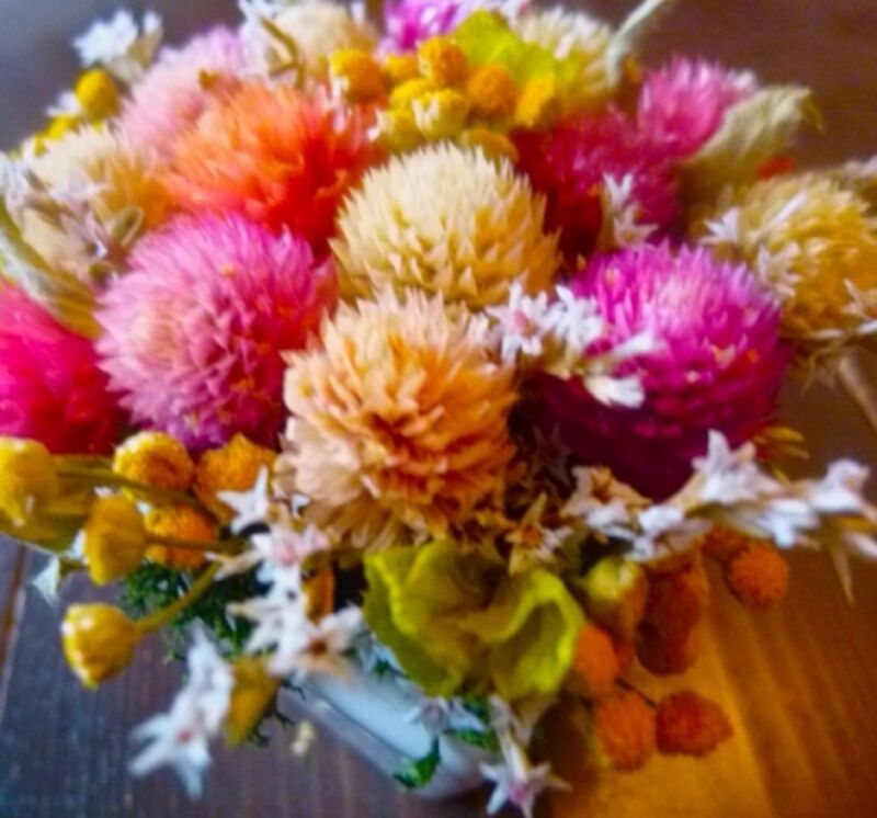 ドライフラワーのように思い出を残す