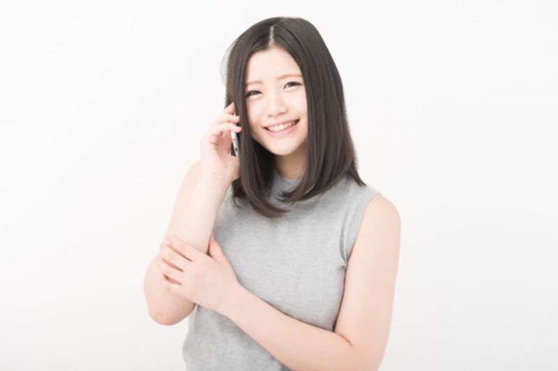 聞き上手な女性