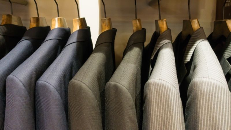清潔感が溢れるスーツ