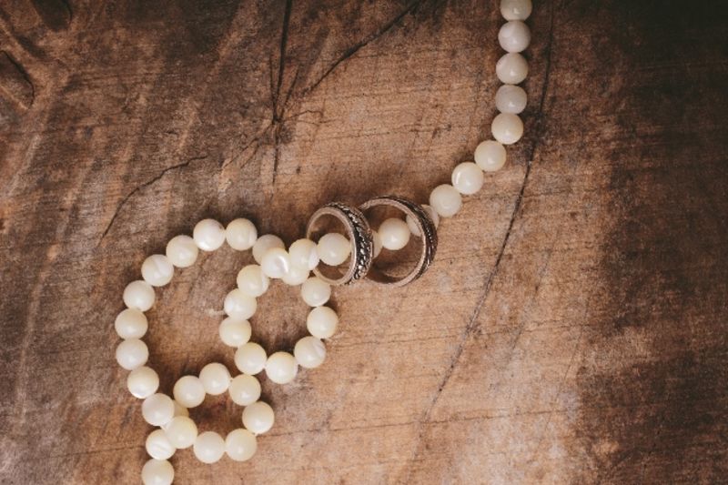 上品なアクセサリー