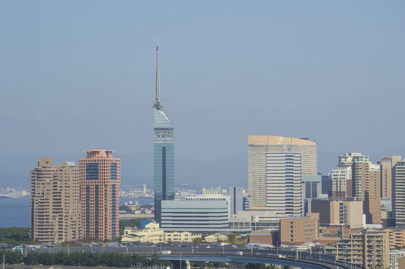 福岡市の街並み