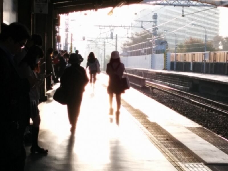 好きな人を見かけてしまったので、その場を立ち去る