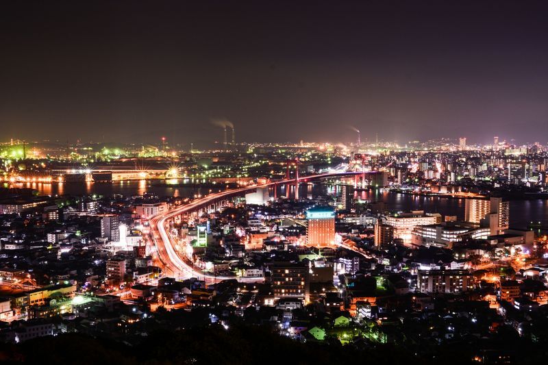 高塔山からの夜景