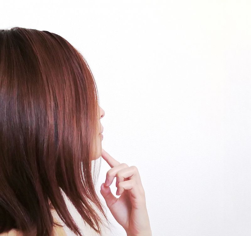 優柔不断な女性